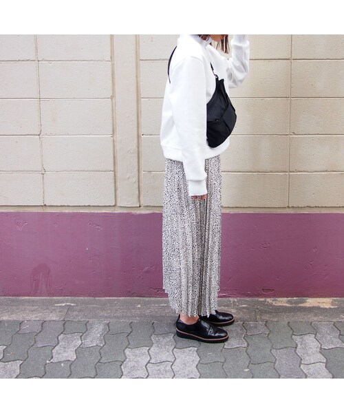 no brand（ノーブランド）の「[ NEW ]ボンディングリブネックPO（スウェット・レディース・その他）」の3枚目の写真