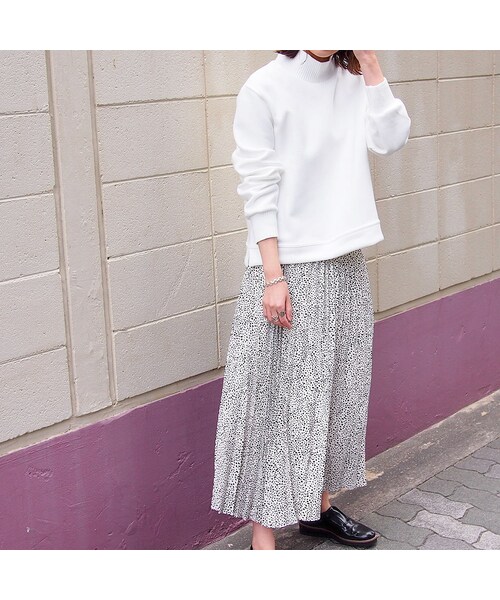 no brand（ノーブランド）の「[ NEW ]ボンディングリブネックPO（スウェット・レディース・その他）」の5枚目の写真