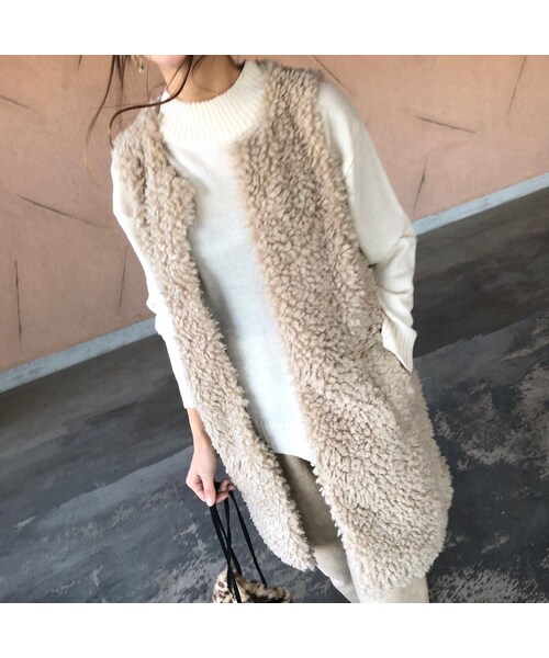 copine（コピン）の「【期間限定価格】ラウンドネックニットプルオーバー（3color）【クリックポスト対象商品】（ニット/セーター・レディース・その他）」の8枚目の写真