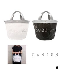 PONSEN | PONSEN　丸底バッグ(トートバッグ)