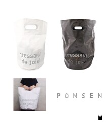 PONSEN | PONSEN　バケツバッグL(トートバッグ)