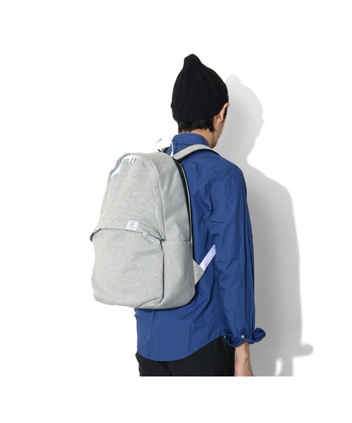 URBAN RESEARCH DOORS（アーバンリサーチドアーズ）の「Sweat Day Pack（バッグ・メンズ・Navy/杢Gry・FREE）」の12枚目の写真