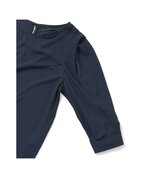 KBF（ケイビーエフ）の「KBF+ 袖ボリュームトップス（トップス・レディース・ネイビー/ミント/オフ・one）」の10枚目の写真