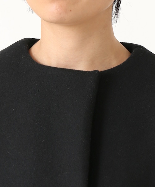 VERMEIL per iena Super100s メルトンテントラインコート VERMEIL par