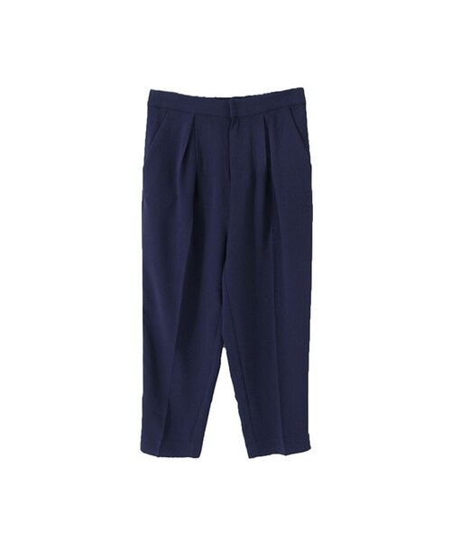 KBF（ケイビーエフ）の「クロップドパンツ（パンツ・レディース・ブラック/ブルー/アイボリー・one）」の3枚目の写真