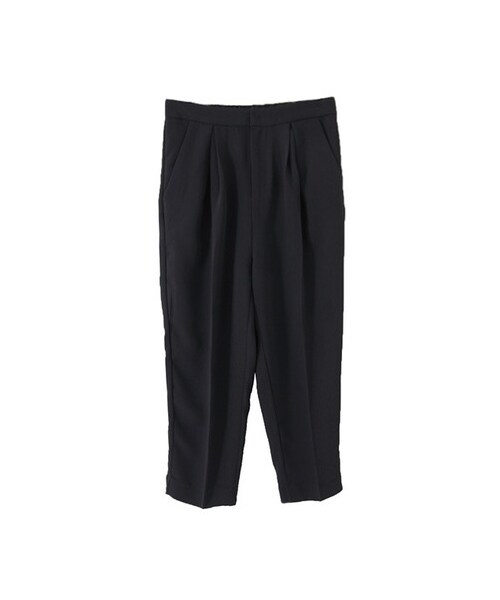 KBF（ケイビーエフ）の「クロップドパンツ（パンツ・レディース・ブラック/ブルー/アイボリー・one）」の2枚目の写真