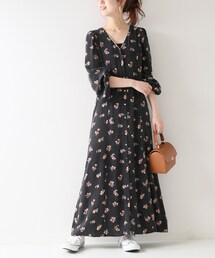 Spick & Span | ≪予約≫フォークプリントドレス◆(ワンピース/ドレス)