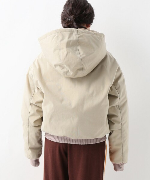 JOURNAL STANDARD（ジャーナルスタンダード）の「【BRUMAL】ダウンボンバー（ジャケット/アウター・ベージュ/XS/S）」の9枚目の写真