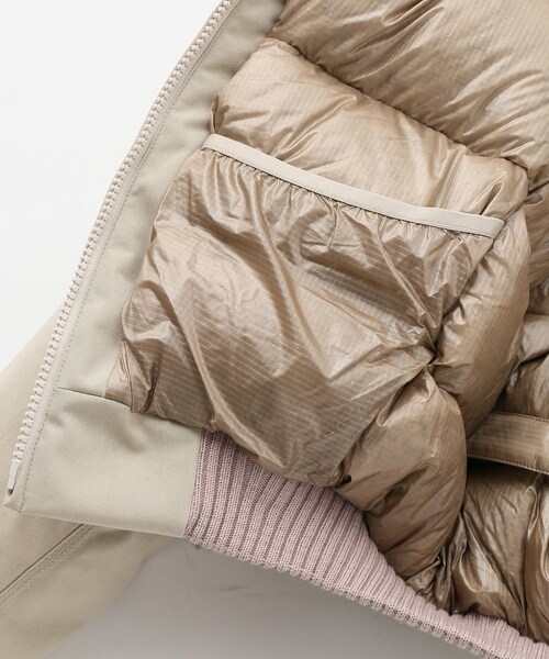 JOURNAL STANDARD（ジャーナルスタンダード）の「【BRUMAL】ダウンボンバー（ジャケット/アウター・ベージュ/XS/S）」の18枚目の写真