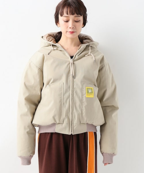JOURNAL STANDARD（ジャーナルスタンダード）の「【BRUMAL】ダウンボンバー（ジャケット/アウター・ベージュ/XS/S）」の7枚目の写真