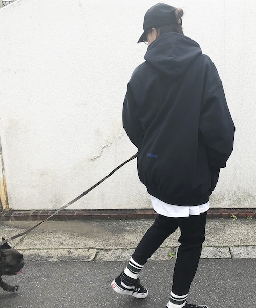 journal standard luxe SUNDAY スウェットハーフZip journal standard luxe SUNDAYスウェットハーフZip (JOURNAL