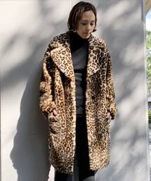 AP STUDIO（エーピーストゥディオ）の「STAND レオパードフェイクFUR