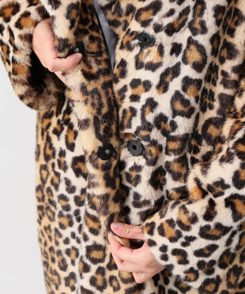 AP STUDIO（エーピーストゥディオ）の「STAND レオパードフェイクFUR