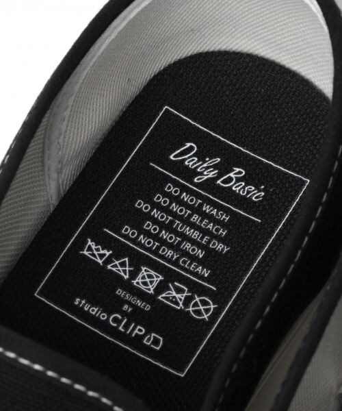 studio CLIP（スタディオクリップ）の「カラーキャンバススリッポン（シューズ・ホワイト/ブラック/レッド/ベージュ）」の16枚目の写真