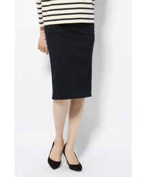 Deuxieme Classe | INDIGO ストレッチペンシルスカート(スカート)