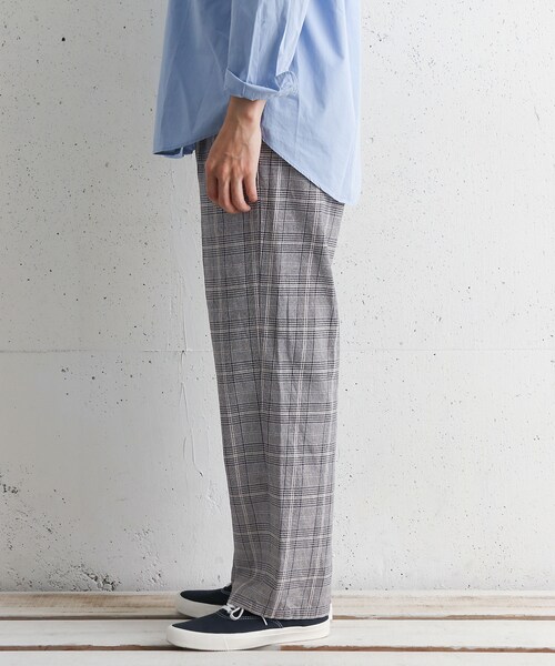 URBAN RESEARCH DOORS（アーバンリサーチドアーズ）の「チェックイージーパンツ（パンツ・メンズ・Gingham/Check・38/40）」の8枚目の写真