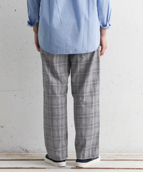 URBAN RESEARCH DOORS（アーバンリサーチドアーズ）の「チェックイージーパンツ（パンツ・メンズ・Gingham/Check・38/40）」の9枚目の写真