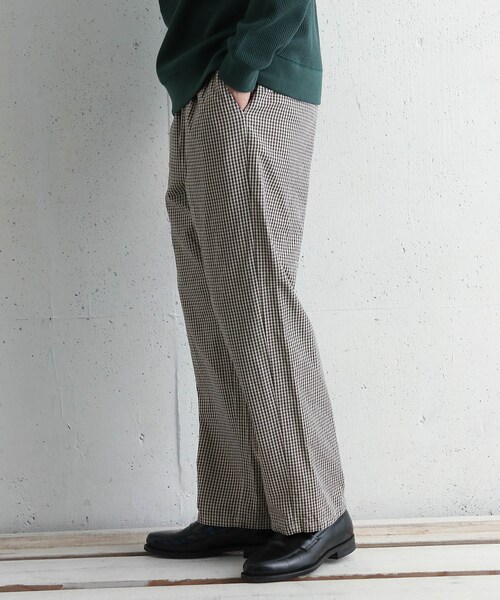 URBAN RESEARCH DOORS（アーバンリサーチドアーズ）の「チェックイージーパンツ（パンツ・メンズ・Gingham/Check・38/40）」の3枚目の写真