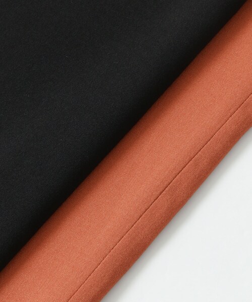 SENSE OF PLACE by URBAN RESEARCH(センスオブプレイスバイアーバンリサーチ)の「タックワイドスラックス(パンツ・メンズ・BLACK/ORANGE・M/L)」の14枚目の写真