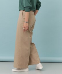 FORK&SPOON | FORK&SPOON ツイルワイドトラウザー(パンツ)