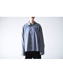VOAAOV | VOAAOV ボックスショートシャツ navy(シャツ/ブラウス)