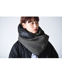 my beautiful landlet | My Beautiful Landlet オリジナルヘリンボーンビッグスヌード brown(ストール/ショール)