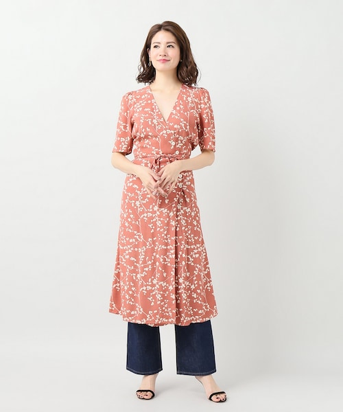 IENA（イエナ）の「ROUJE Cherry fleurs GABIN（ワンピース/ドレス・ブラック/36/38/40）」の5枚目の写真