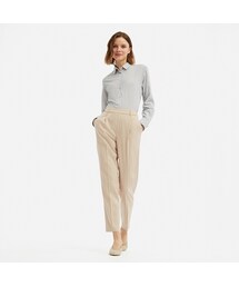 UNIQLO | EZYタックアンクルパンツ（丈長め71cm）(その他パンツ)