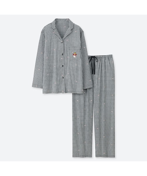 ユニクロ ユニクロ の サンリオキャラクターズパジャマ チェック 長袖 ルームウェア パジャマ Wear