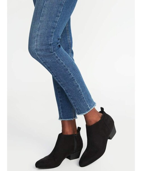 OLD NAVY（オールドネイビー）の「Sueded Ankle Boots for Women（ブーツ・レディース・Black/English Rose/New Taupe/Olive/Sidewalk Ends・Regular 6/Regular 7/Regular 8/Regular 9/Regular 10/Regular 11/Regular 7 1/2/Regular 8 1/2/Regular 9 1/2）」の13枚目の写真