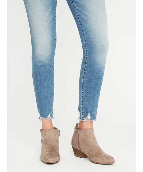 OLD NAVY（オールドネイビー）の「Sueded Ankle Boots for Women（ブーツ・レディース・Black/English Rose/New Taupe/Olive/Sidewalk Ends・Regular 6/Regular 7/Regular 8/Regular 9/Regular 10/Regular 11/Regular 7 1/2/Regular 8 1/2/Regular 9 1/2）」の18枚目の写真