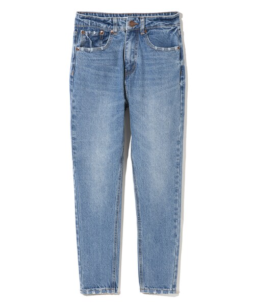 GRL（グレイル）の「ハイウエストヴィンテージライクスキニーデニムパンツ（デニムパンツ・レディース・ネイビー/ブルー・XS）」の2枚目の写真