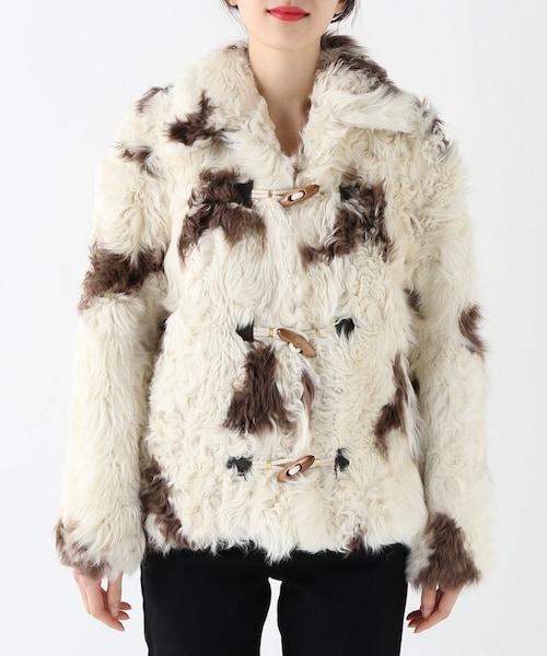 エディットフォールル　ラムファージャケット EDIT. FOR LULU（エディットフォールル）の「abcラムファーショート