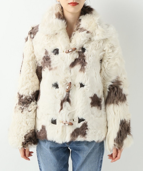 エディットフォールル　ラムファージャケット EDIT. FOR LULU（エディットフォールル）の「abcラムファーショート