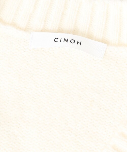 DEUXIEME CLASSE - cin りさ　cinoh  Vネック チルデンニット　プルオーバー AP STUDIO（エーピーストゥディオ）の「CINOH Vネックチルデン