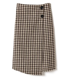 GRL | ラップデザインギンガムチェックタイトスカート(スカート)