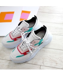 D.A.T.E. | D.A.T.E　デイト　fuga patent water-pink(スニーカー)