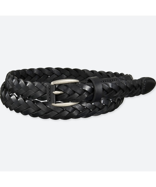 UNIQLO（ユニクロ）の「メッシュベルト（ベルト・レディース・DARK BROWN 39/BLACK 09・フリー）」の2枚目の写真