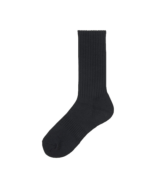UNIQLO（ユニクロ）の「パイルソックス（ソックス/靴下・メンズ・GRAY 03/NAVY 69/OFF WHITE 01/BLACK 09・27-29）」の3枚目の写真