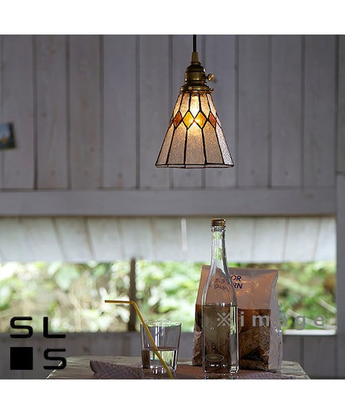 ARTWORKS STUDIO ステンドグラス ライト Stained glass-pendant Break