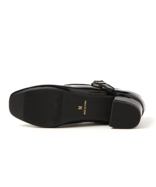 studio CLIP(スタディオクリップ)の「ストラップスクエアパンプス(シューズ・シルバー/ブラック/レッド)」の7枚目の写真