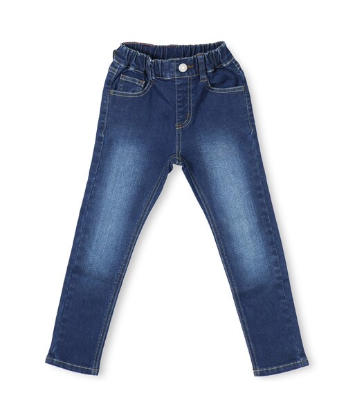BRANSHES（ブランシェス）の「プレミアムストレッチデニムスキニーパンツ（デニムパンツ・キッズ・オフホワイト/ブルー/ネイビーブルー・80cm～150cm）」の3枚目の写真