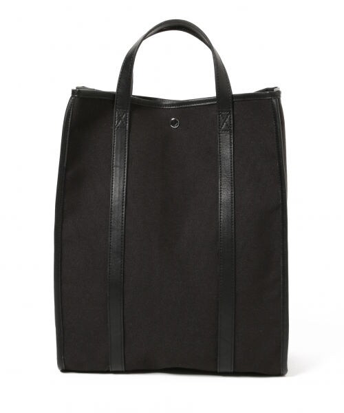 Andemiu（アンデミュウ）の「OUTDOORトートバッグ（バッグ・オフホワイト/ブラック）」の6枚目の写真