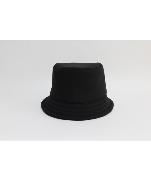 Handmade（ハンドメイド）の「soft bucket hat (man) black（ハット）」 WEAR