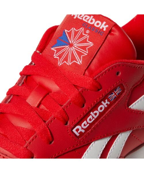 Reebok（リーボック）の「クラシックレザー [CL LTHR DOUBLE EF]（その他・ブラック/ホワイト/プライマルレッド/プライマルレッド/ホワイト/クラッシュドコバルト）」の13枚目の写真