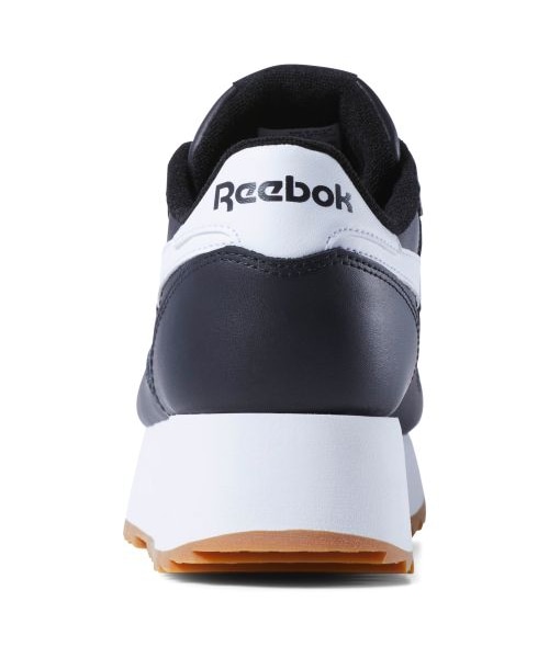 Reebok（リーボック）の「クラシックレザー [CL LTHR DOUBLE EF]（その他・ブラック/ホワイト/プライマルレッド/プライマルレッド/ホワイト/クラッシュドコバルト）」の7枚目の写真