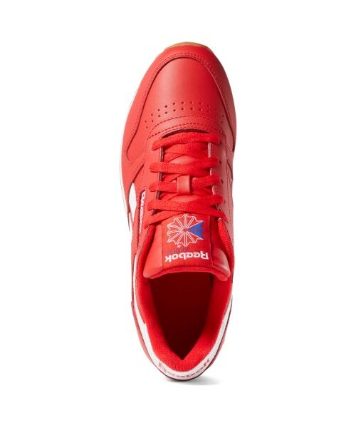 Reebok（リーボック）の「クラシックレザー [CL LTHR DOUBLE EF]（その他・ブラック/ホワイト/プライマルレッド/プライマルレッド/ホワイト/クラッシュドコバルト）」の11枚目の写真