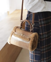 DHOLIC | 2WAYフェイクムートンミニバッグ(ショルダーバッグ)