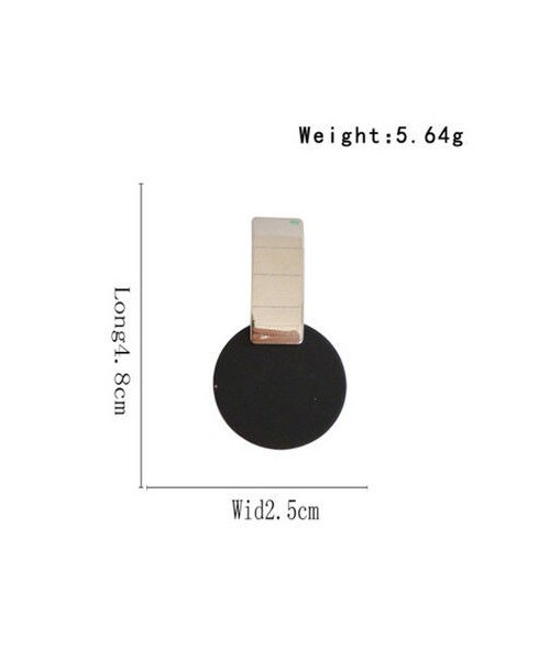 copine（コピン）の「プレートサークルピアス(3type)【クリックポスト対象商品】（ピアス（両耳用）・レディース・その他）」の8枚目の写真