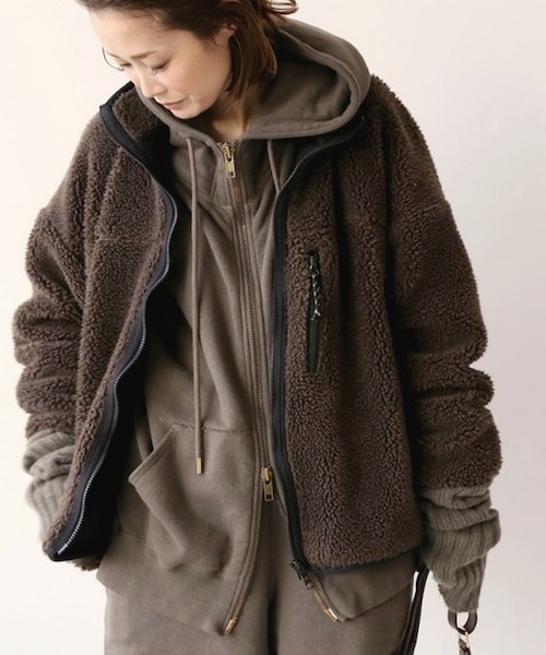 Deuxieme Classe（ドゥーズィエムクラス）の「ボアブルゾン（）」 - WEAR